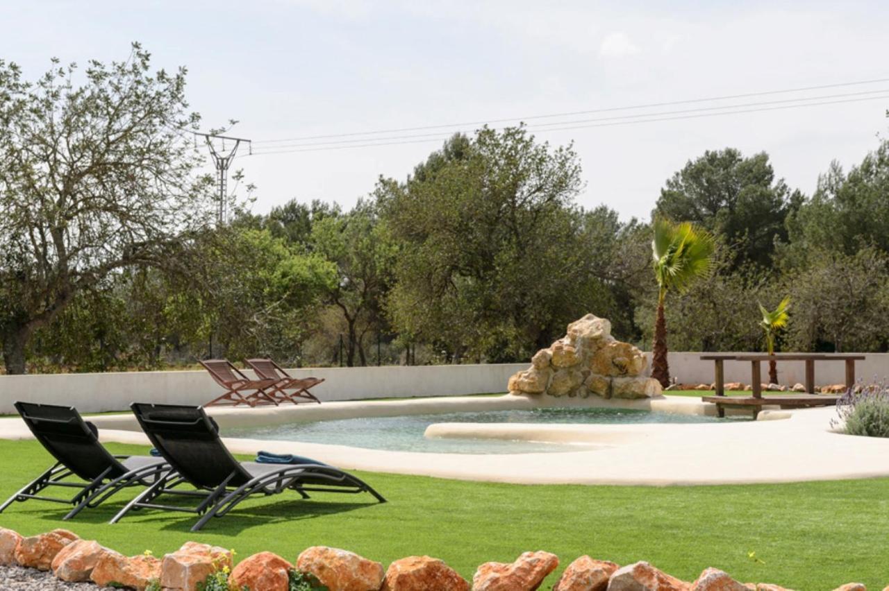Villa Raco De Sa Vinyeta Sant Llorenc de Balafia Eksteriør bilde