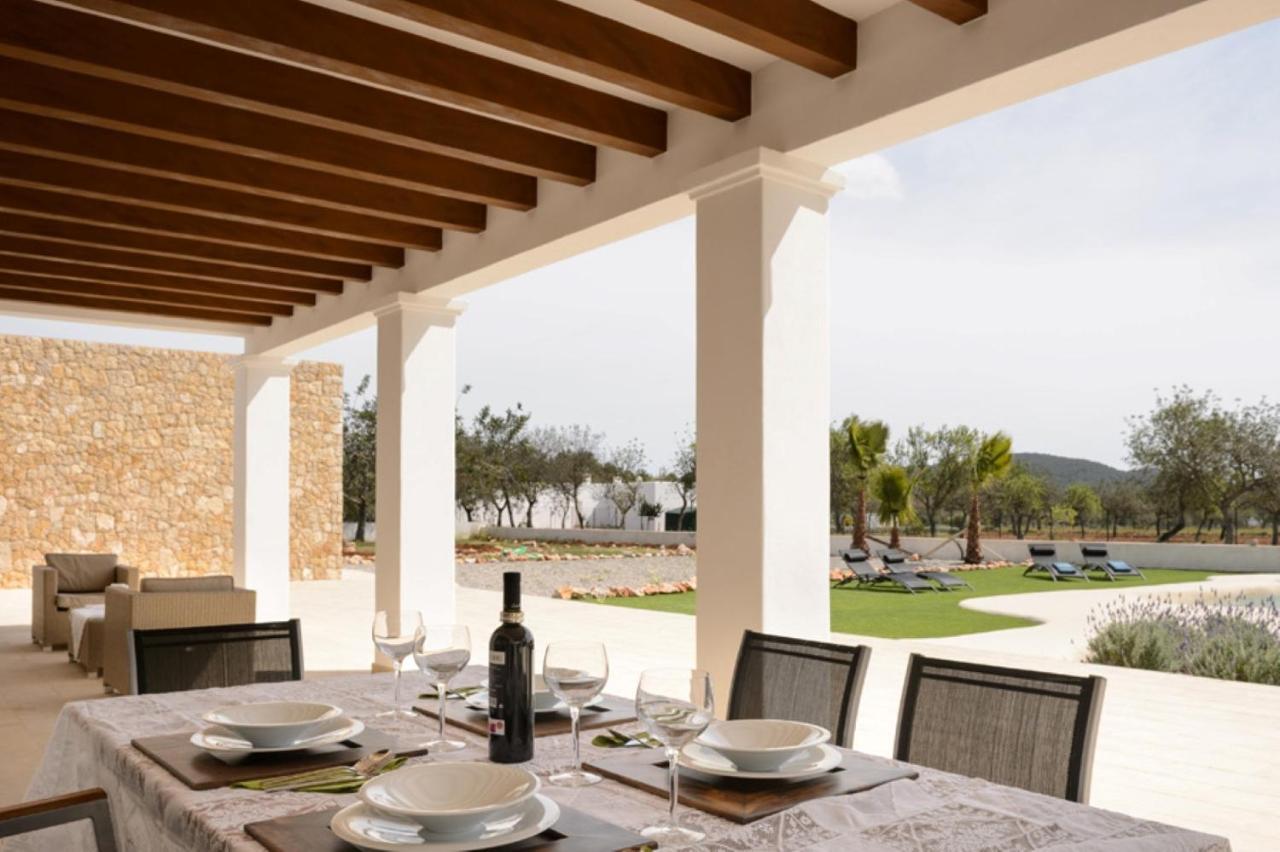 Villa Raco De Sa Vinyeta Sant Llorenc de Balafia Eksteriør bilde